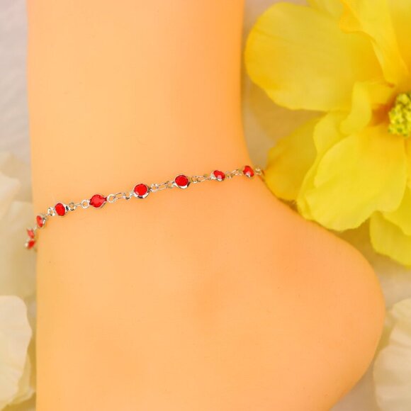Minimalist Anklet, Sleek & Modern Design, Women’s Fashion, YC110482-A - Picture 10 of 13